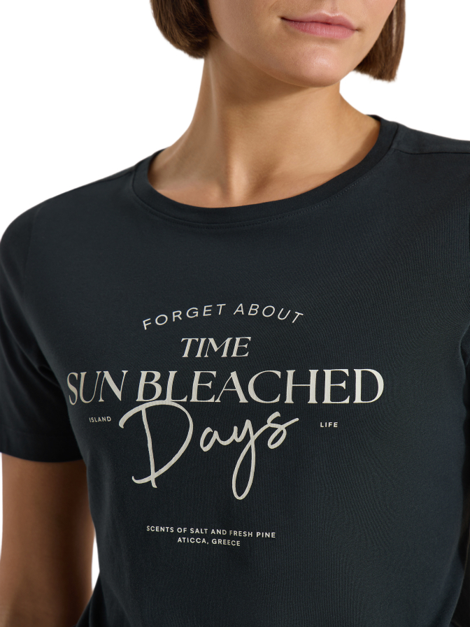 Cecil T-Shirt mit Schriftzug bei Robert Ley