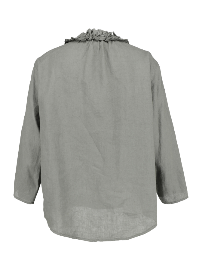 Rosso35 Weite Leinenbluse bei Robert Ley