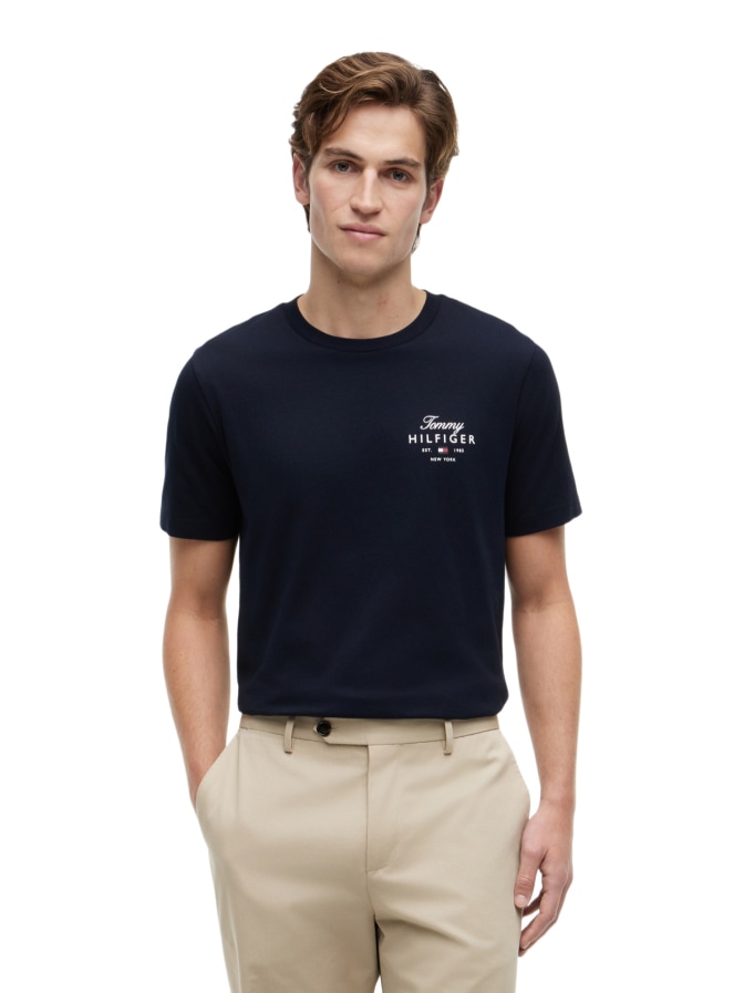 Tommy Hilfiger T-Shirt mit Logo-Print bei Robert Ley