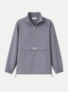 OH APRIL Windbreaker-Jacke Livia 8078-dark grey pinstripe bei Robert Ley