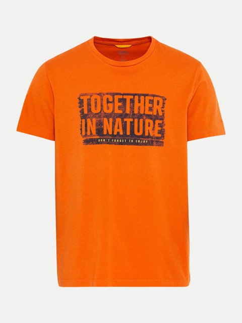 Camel Active T-Shirt mit Logoprint bei Robert Ley
