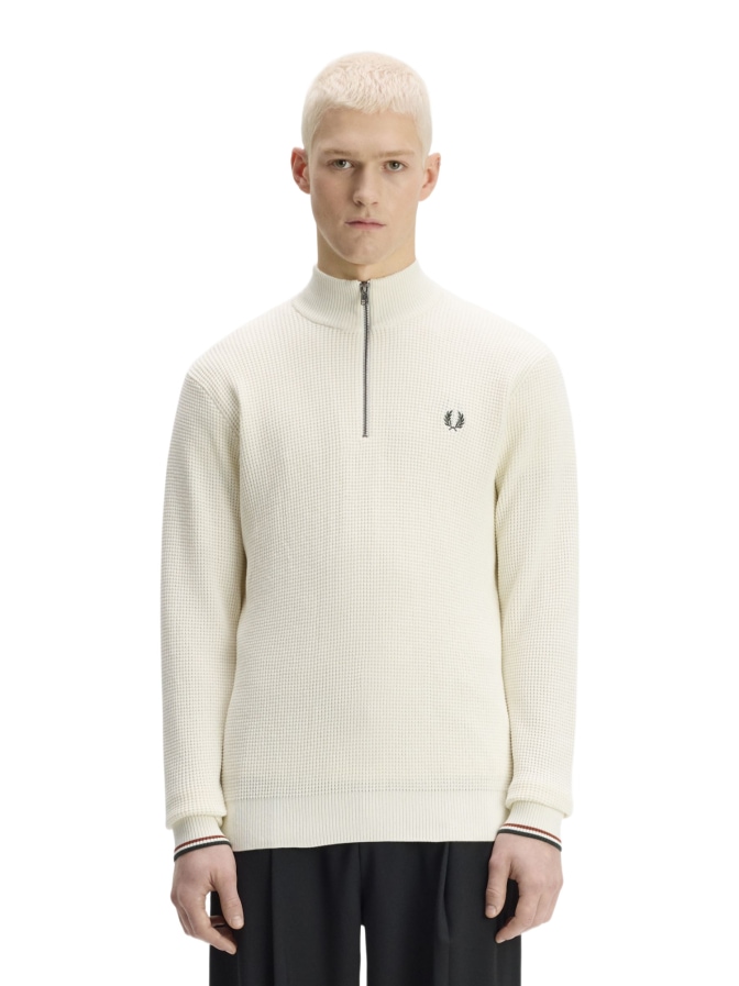 Fred Perry Troyer mit Waffel-Struktur bei Robert Ley