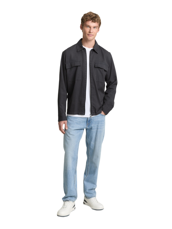 Tom Tailor Denim Overshirt mit Reißverschluss bei Robert Ley