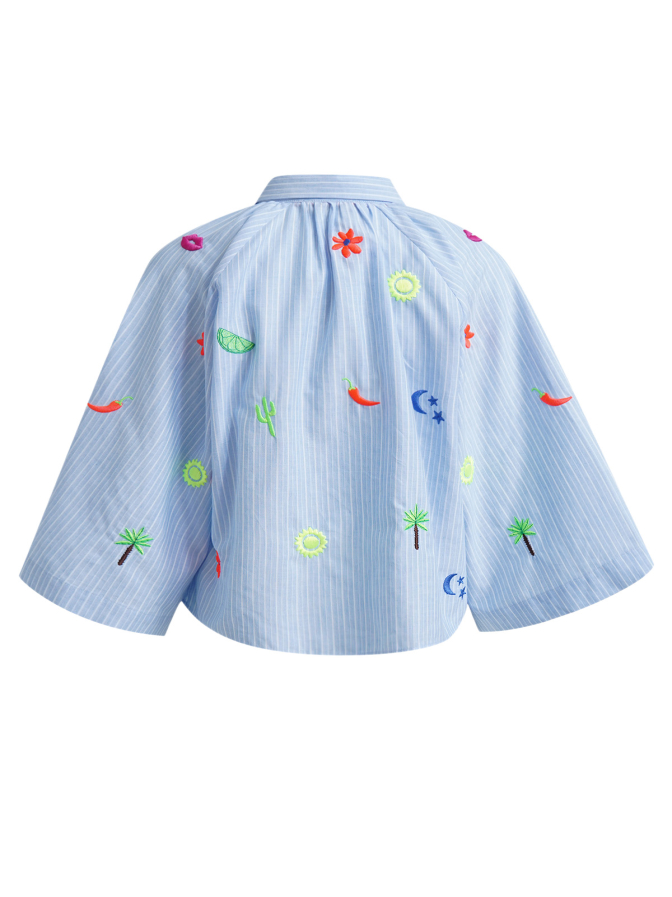 Smith & Soul Hemdbluse mit Stickerei bei Robert Ley