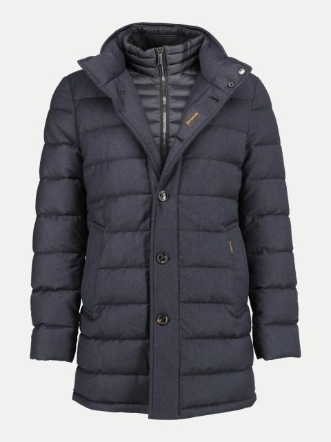 Moorer Steppmantel Calegari aus Flanell bei Robert Ley