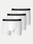 Schiesser 3er-Pack Shorts 100-weiss bei Robert Ley