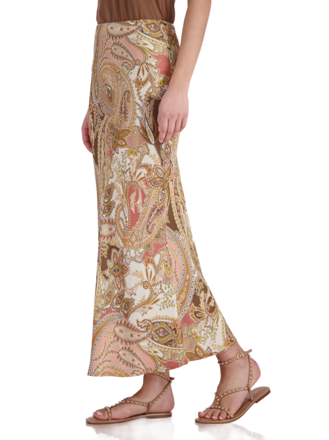 Monari Maxi-Rock mit Paisleymuster bei Robert Ley