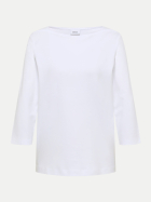 Cecil Basic Langarmshirt 10000-White bei Robert Ley