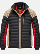 Wellensteyn Steppjacke Molecule Racing 661 black/darksand/darkred bei Robert Ley