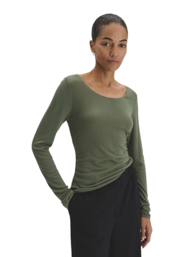 someday Basicshirt Kirosa soft long bei Robert Ley