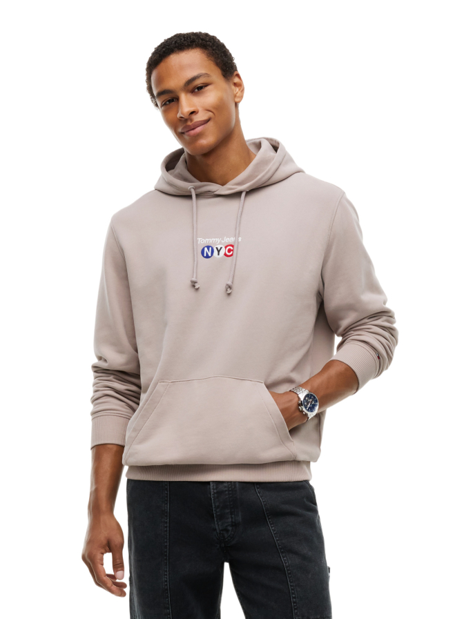 Tommy Jeans Hoodie mit NYC-Print bei Robert Ley