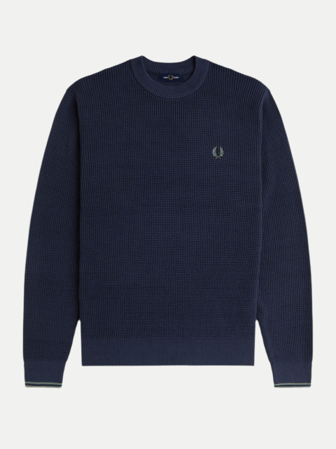 Fred Perry Pullover mit Waffel-Struktur bei Robert Ley