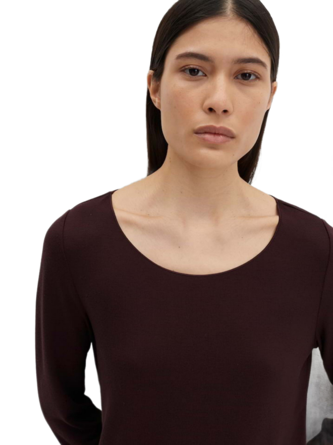 someday Basicshirt aus Viskosemix Kirosa bei Robert Ley