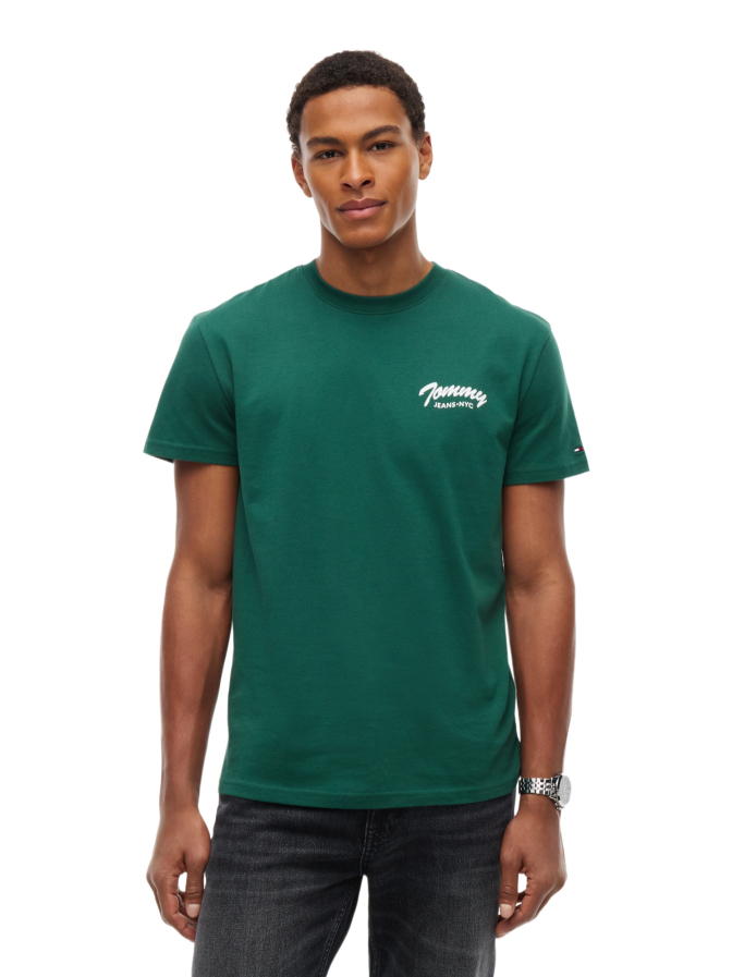 Tommy Jeans T-Shirt mit Backprint bei Robert Ley