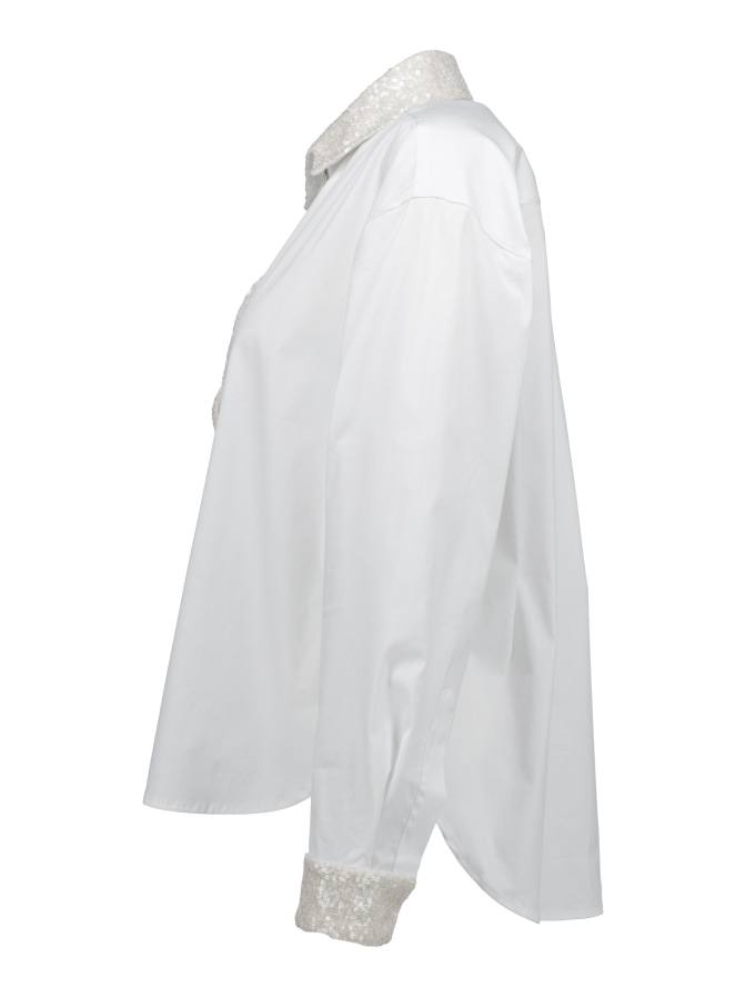 Robert Ley Bluse mit Pailetten-Akzenten bei Robert Ley