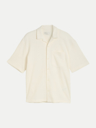 Tom Tailor Denim Kurzarmhemd mit Resort-Kragen 12906-Wool White bei Robert Ley