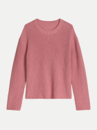 Marc O'Polo Pullover aus Bio-Baumwolle 7811-Berry Rose bei Robert Ley