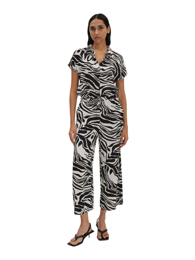 someday Jumpsuit Cetara mit Animalprint bei Robert Ley