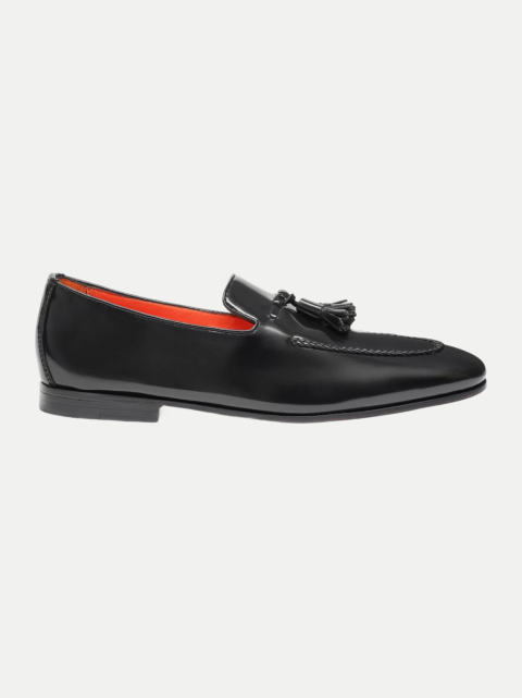 Santoni Loafer aus Leder bei Robert Ley