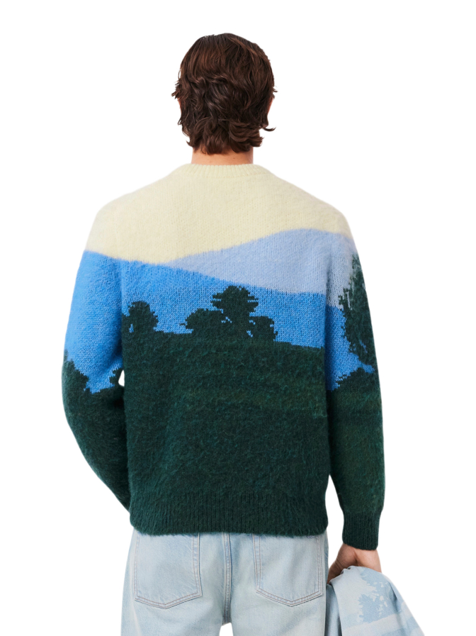 LACOSTE Strick mit Landschaftsmuster bei Robert Ley