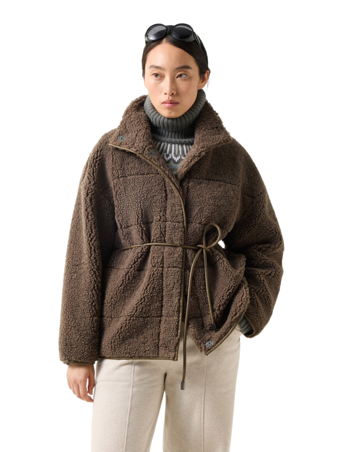 Bogner Teddy-Jacke Kimberly mit Bindeband bei Robert Ley