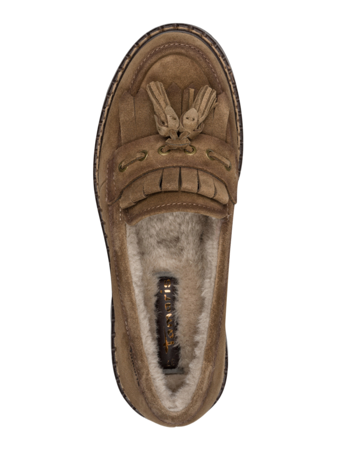 Tamaris Loafer mit Kunstfell bei Robert Ley