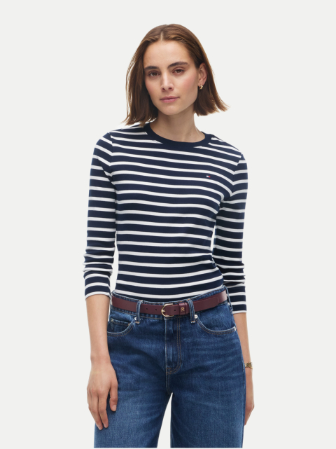 Tommy Hilfiger Slim-Fit Langarmshirt bei Robert Ley
