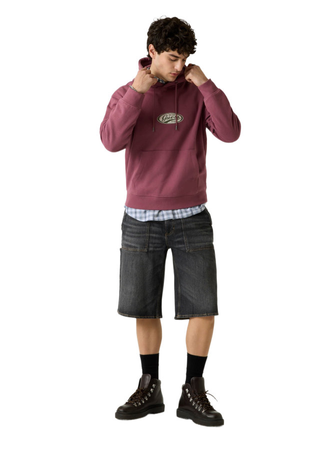 Guess Kapuzenpullover mit Logo-Print bei Robert Ley