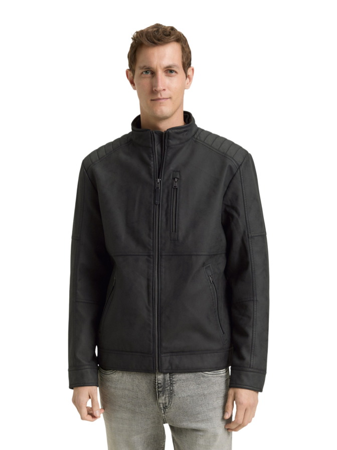Tom Tailor Casual Kunstlederjacke Biker bei Robert Ley