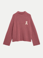ARMEDANGELS Oversized Pullover mit Bouclé-Strick 3655-velvet ember bei Robert Ley