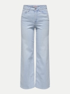 Only Wide-Leg Jeans ONLMADISON 276598-Light Blue Bleached Denim bei Robert Ley