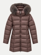 Colmar Mantel mit Fell-Kragen 790 black coffee bei Robert Ley