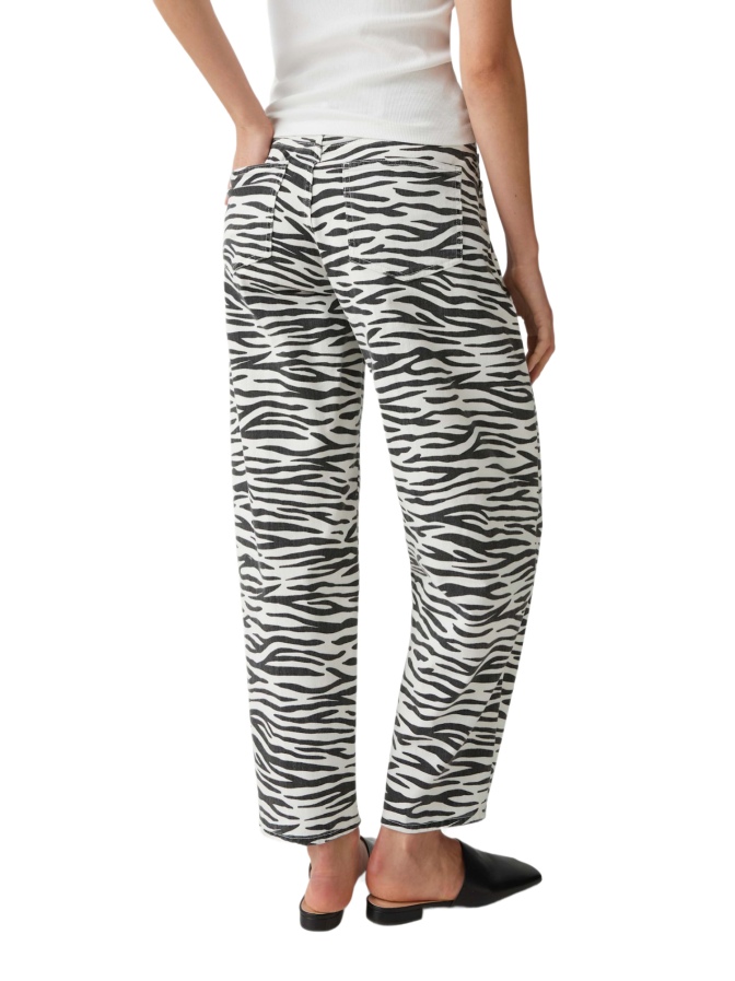 Opus Pants Barrel Jeans Mari Clear Zebra bei Robert Ley