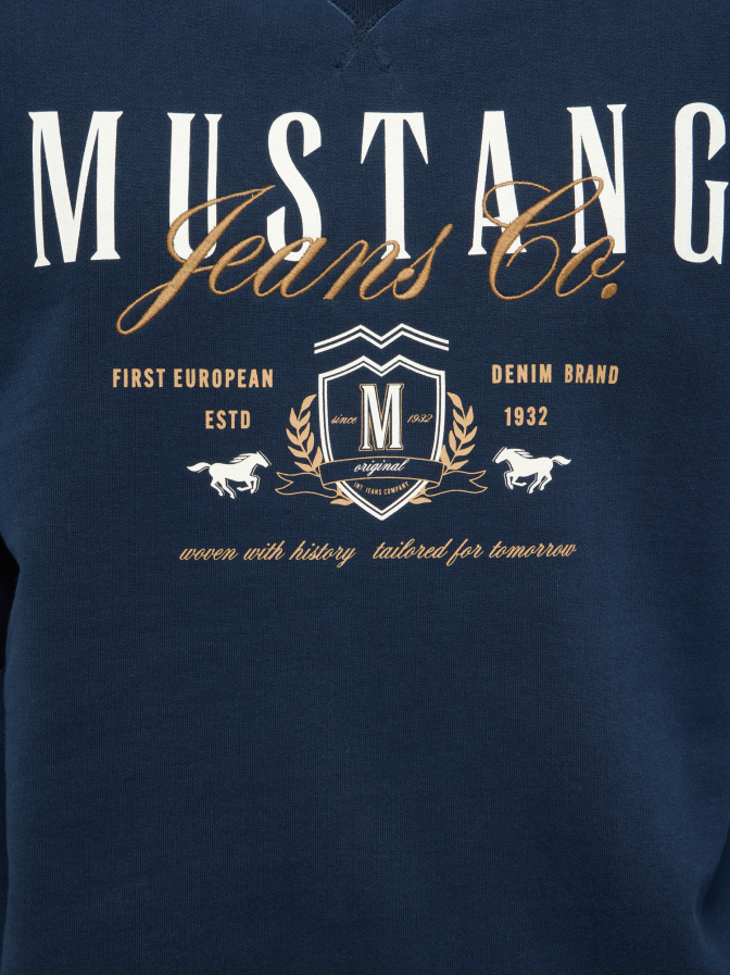 Mustang Sweatshirt AUBURN bei Robert Ley