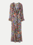 Rixo Kleid GRACYE Cara Floral Leo-Cara Floral Leopard brown bei Robert Ley