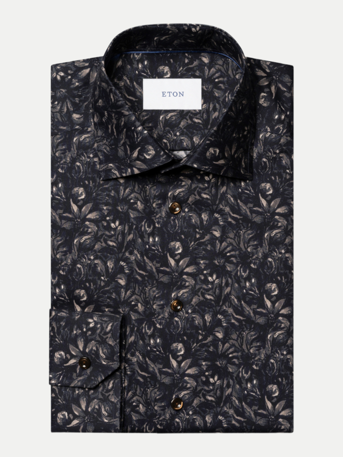 Eton Contemporary-Fit Floralhemd bei Robert Ley