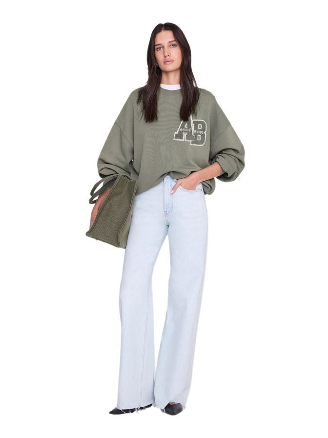 ANINE BING Oversized Pullover MILES LETTERMANN bei Robert Ley