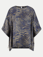 Riani Blusenshirt mit Zebra-Print 464-galaxy patterned bei Robert Ley
