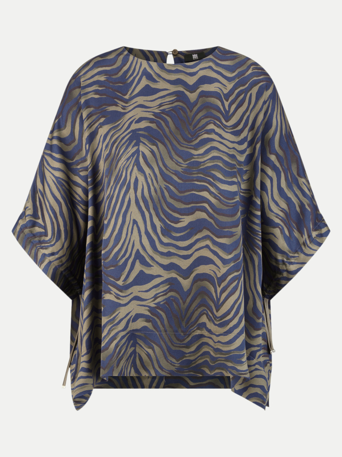 Riani Blusenshirt mit Zebra-Print bei Robert Ley