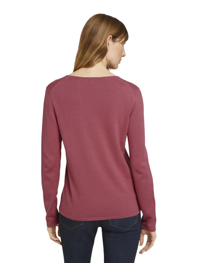 Tom Tailor Casual Pullover mit V-Ausschnitt bei Robert Ley