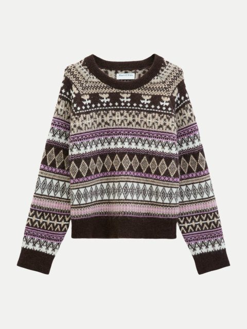Marc O'Polo DENIM Strickpullover im Norweger-Stil bei Robert Ley