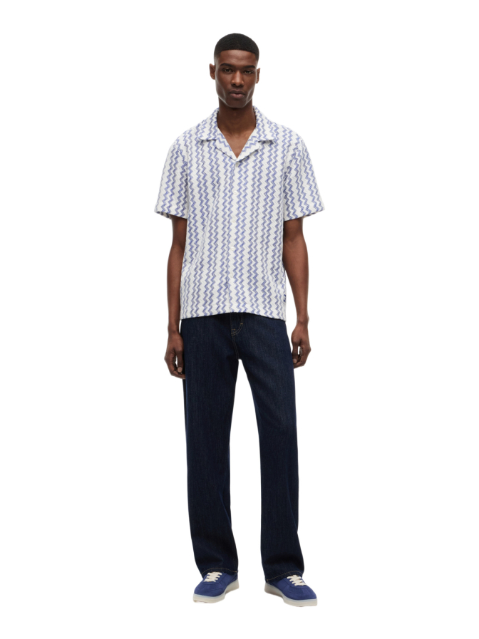 Tommy Jeans Hemd mit Zickzackmuster bei Robert Ley