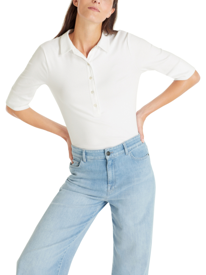 Marc Cain Poloshirt aus Baumwolle bei Robert Ley