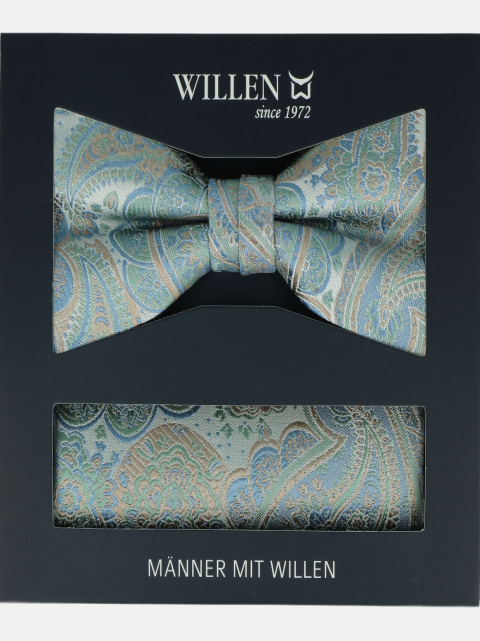 Willen Fliege + Einstecktuch Set bei Robert Ley