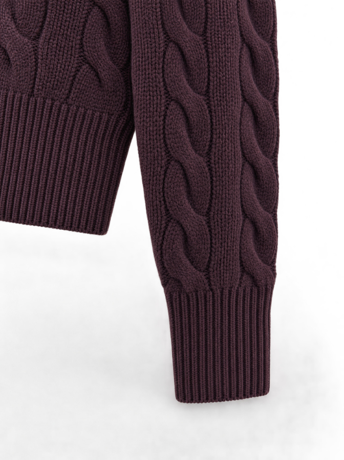 Polo Ralph Lauren Zopfstrick-Cardigan aus Woll-Kaschmir-Mix bei Robert Ley