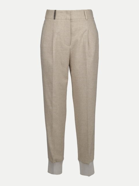 Peserico Carrot-Fit Flanellhose bei Robert Ley