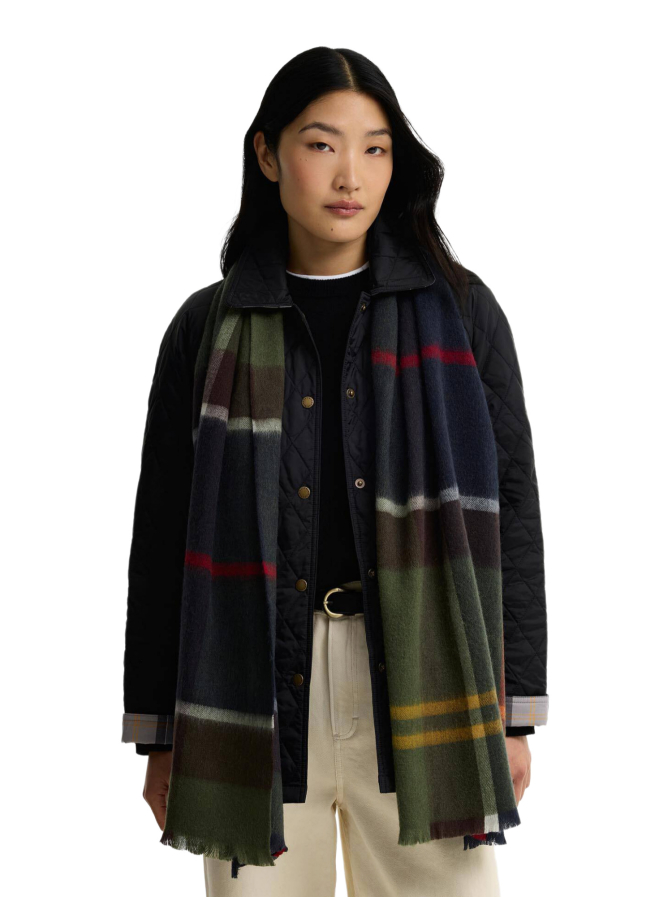 Barbour Schal Rosefield Tartan bei Robert Ley