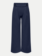 JDY Wide-Leg Hose 179671001-Black Iris/BLACK BUTTON bei Robert Ley