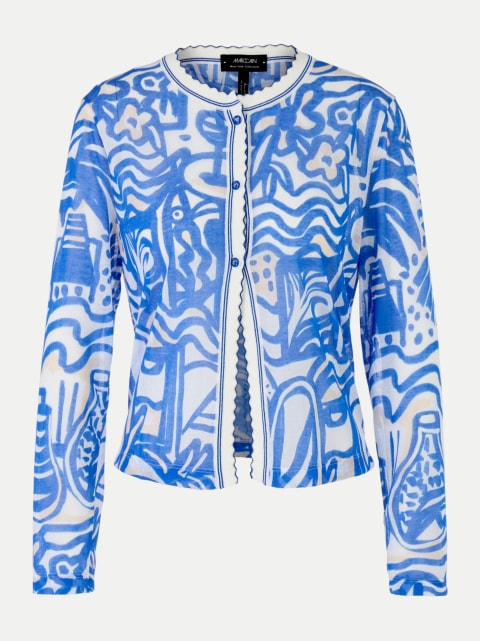 MARC CAIN Cardigan mit Gemälde-Print bei Robert Ley