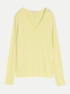 Tom Tailor Casual Pullover mit V-Ausschnitt 38887-soft lemon bei Robert Ley